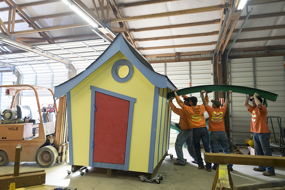 Trico building YMCA playhouse